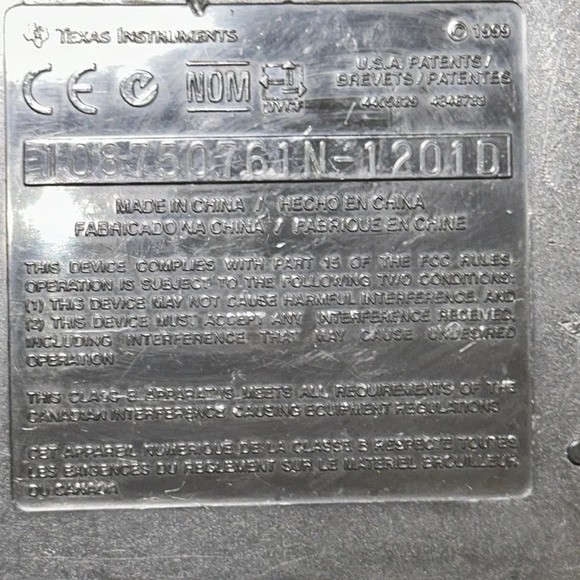 Texas Instruments Ti83 Plus Black Graphing Calculator• Includes Cover - Picture 9 of 13